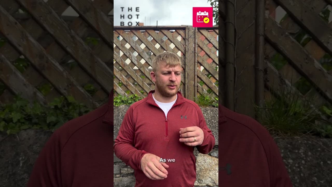 Video testimonial from Liam at The Hot Box Sauna